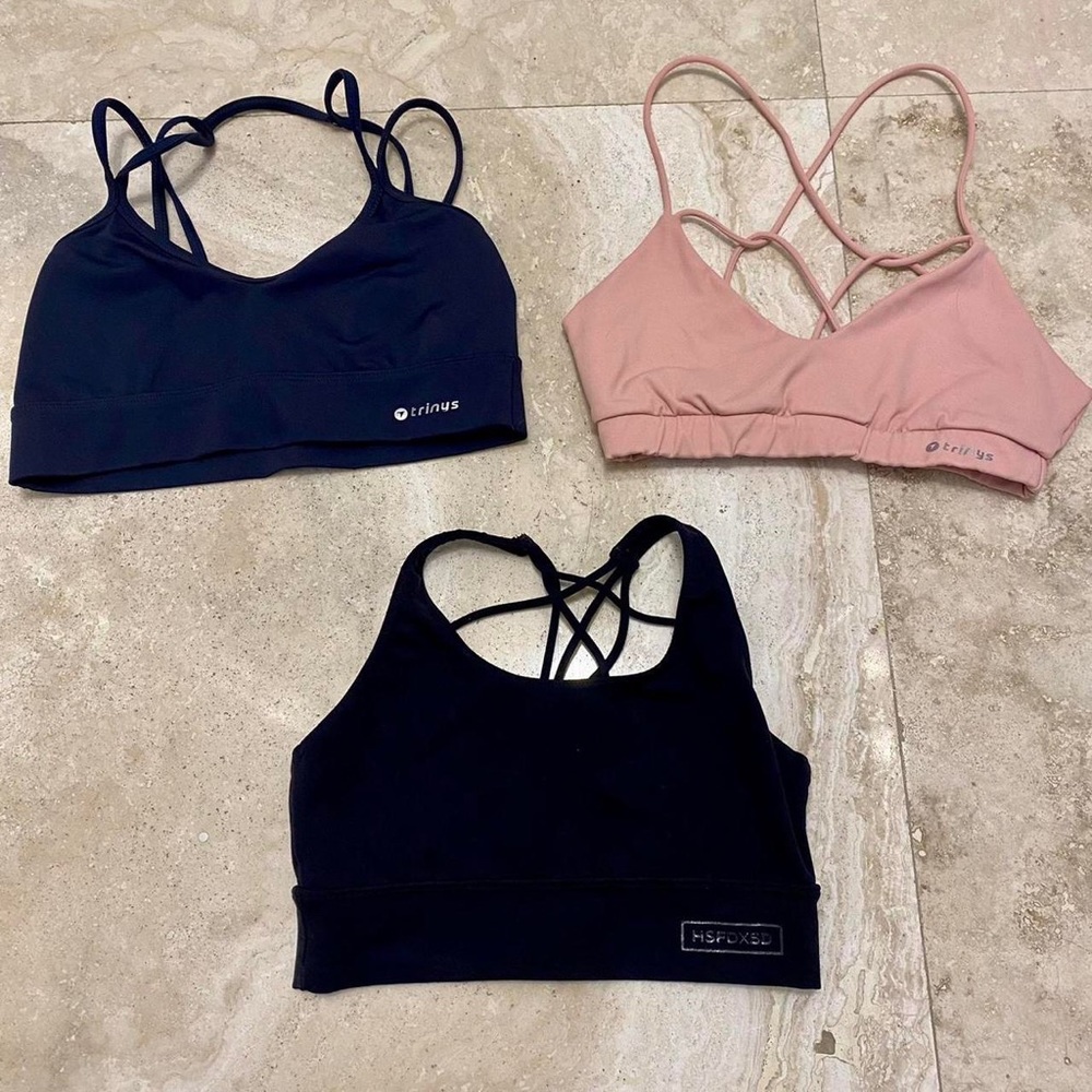 3 for the price of 1! Super comfy sports bras making you feel confident!
